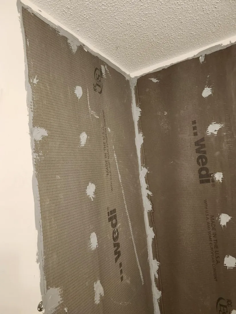 Bonded & sealed waterproofing