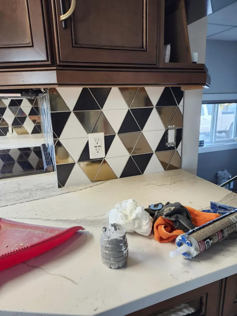 Grouting & finishing