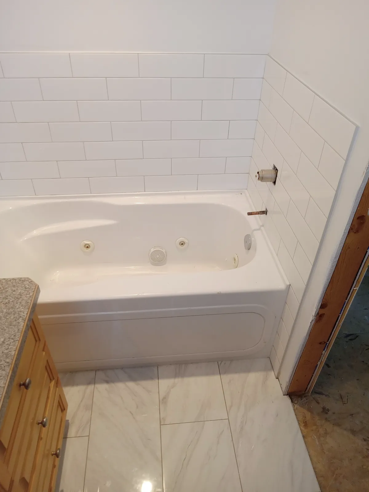 Crisp subway courses & even grout