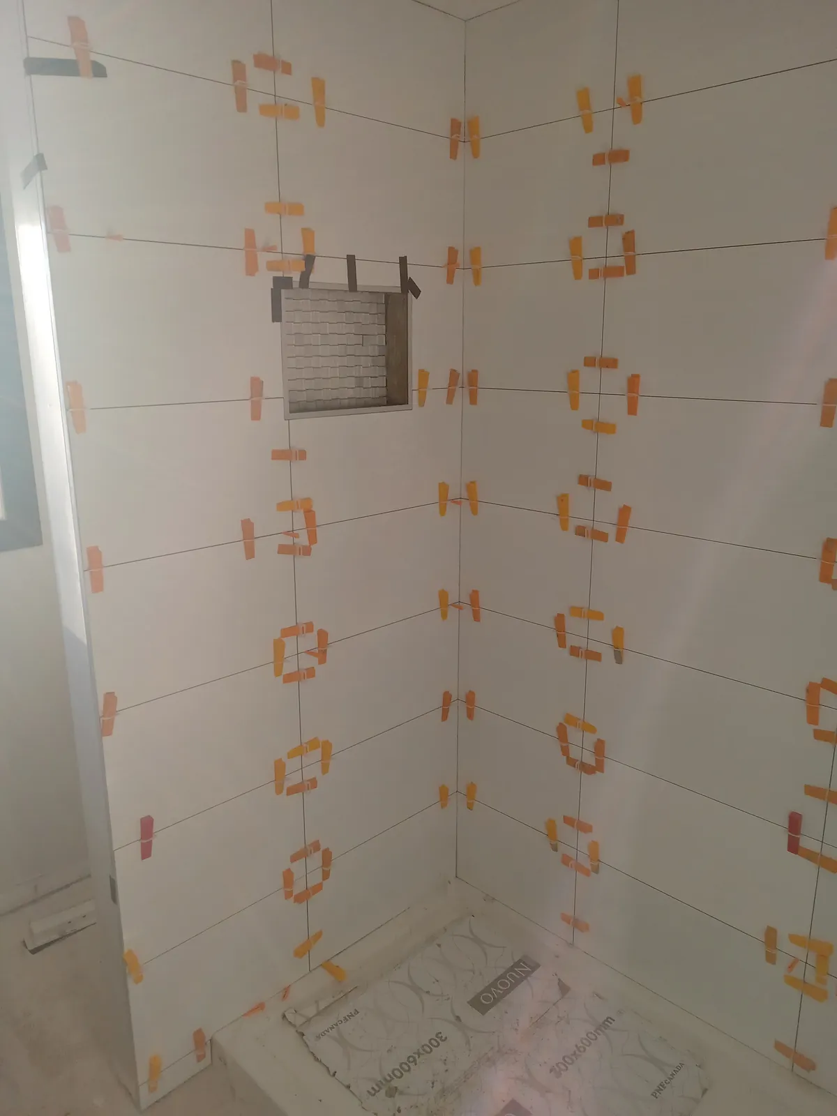 Walls and niche going in